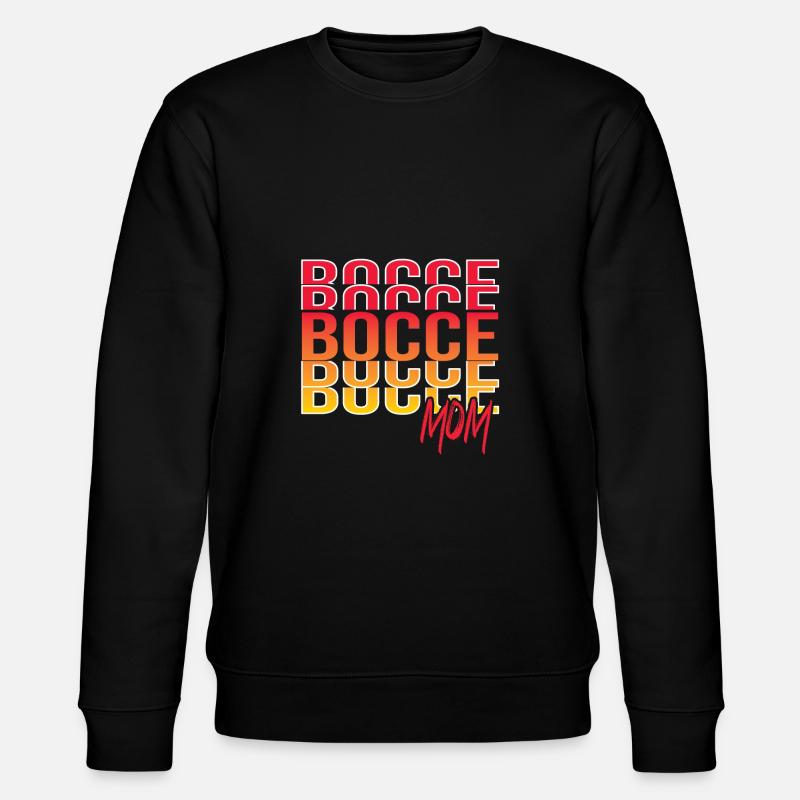 Bocce - Stanley/Stella Unisex Bio-Sweatshirt CHANGER  - Schwarz
