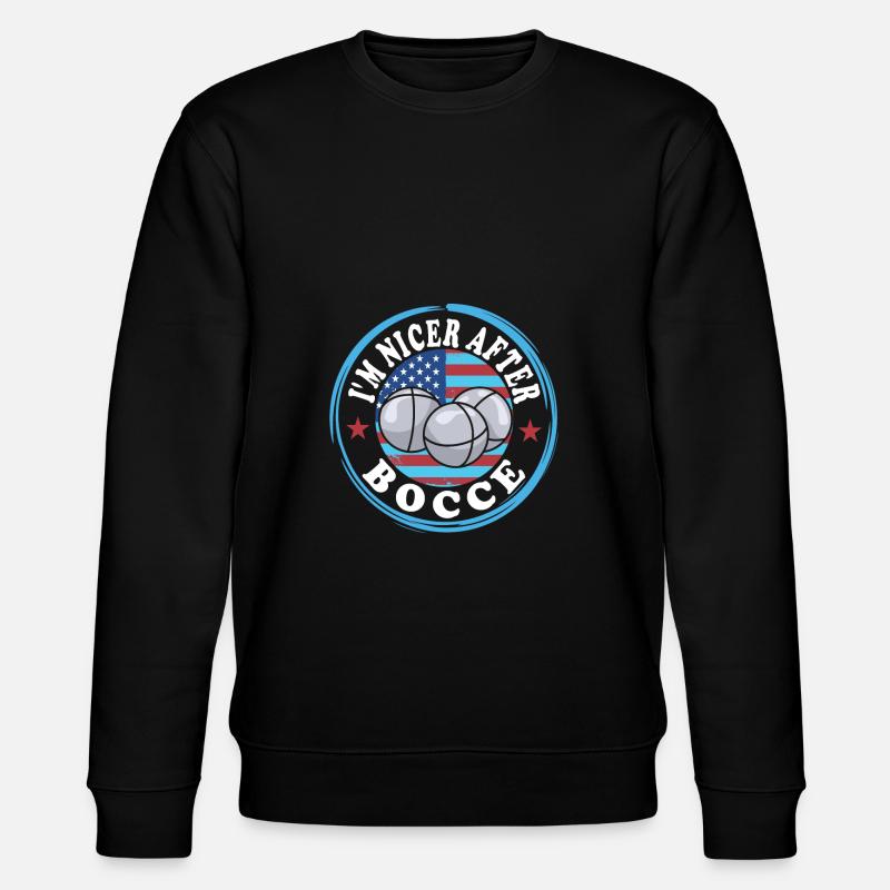 Bocce - Stanley/Stella CHANGER Unisex Organic Sweatshirt - black