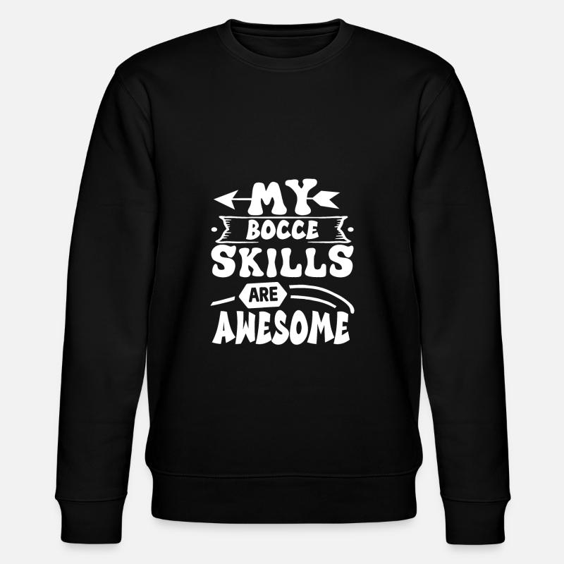 Bocce - Stanley/Stella CHANGER Unisex Organic Sweatshirt - black