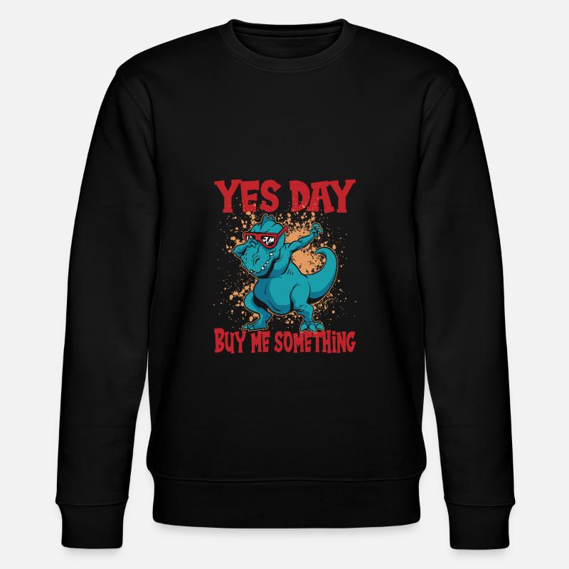 Yes Day - Stanley/Stella Unisex Bio-Sweatshirt CHANGER  - Schwarz