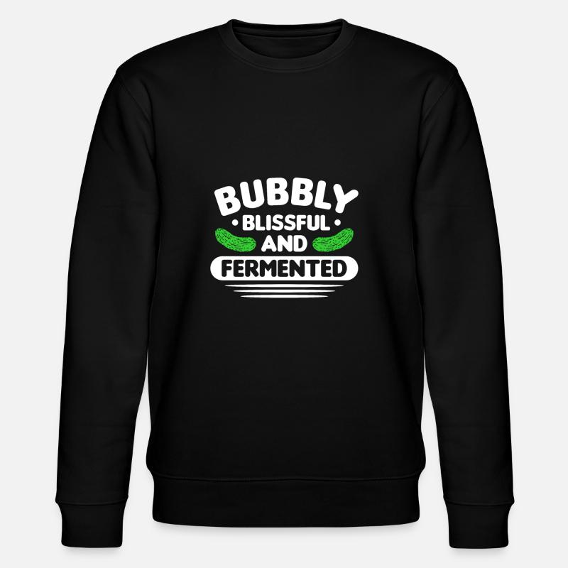 Gurken - Stanley/Stella Unisex Bio-Sweatshirt CHANGER  - Schwarz