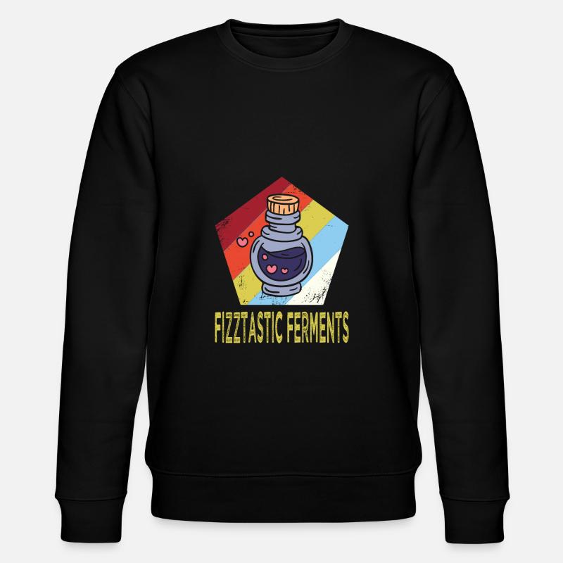 Fermentation - Stanley/Stella CHANGER Unisex Organic Sweatshirt - black