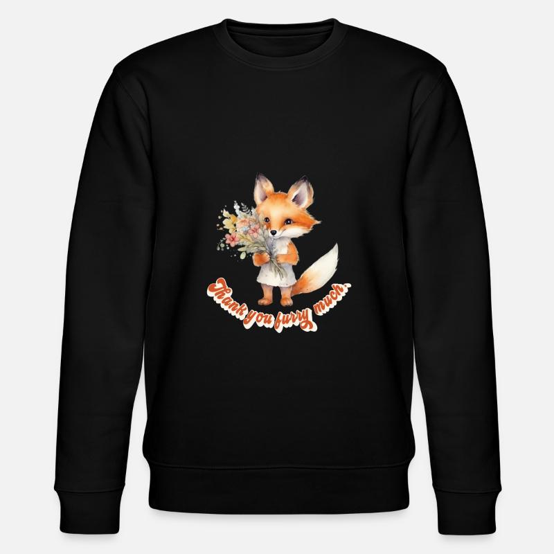 Furry Fandom - Stanley/Stella Unisex Bio-Sweatshirt CHANGER - Schwarz