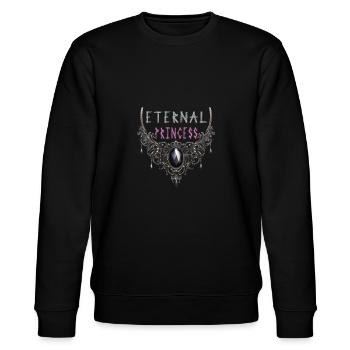 Goth Emo - Stanley/Stella CHANGER Unisex Organic Sweatshirt - black - Front - Nik (191cm) & Marisol (170cm)