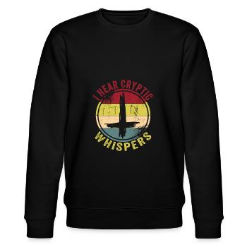 Goth Emo - Stanley/Stella CHANGER Unisex Organic Sweatshirt - black - Front - Nik (191cm) & Marisol (170cm)