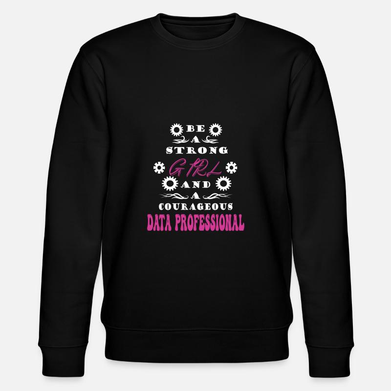 Daten Analytiker Datenschutz Beauftragter - Stanley/Stella Unisex Bio-Sweatshirt CHANGER  - Schwarz