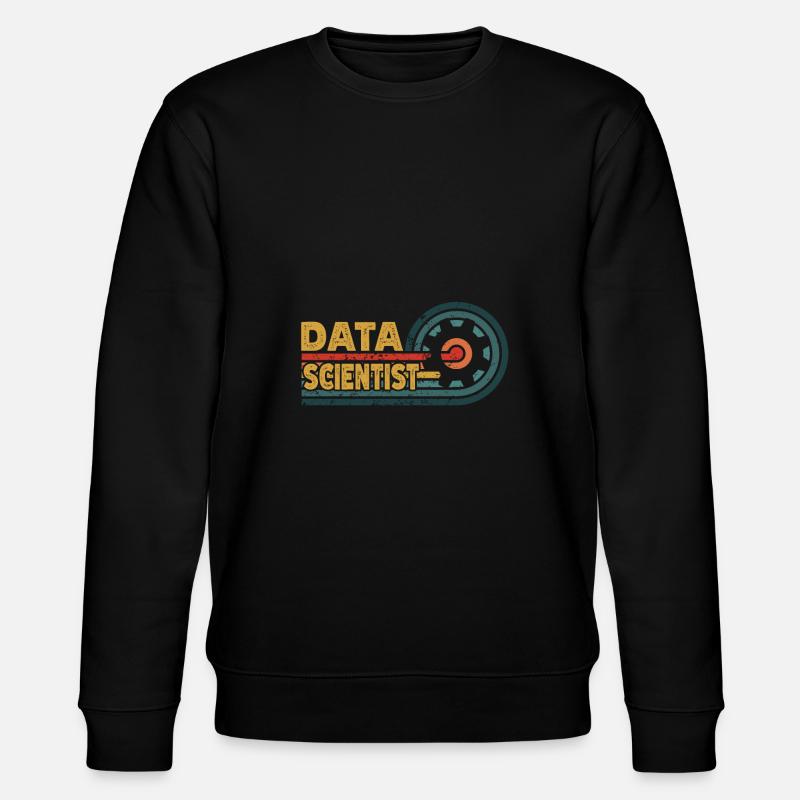 Daten Analytiker Datenschutz Beauftragter - Stanley/Stella Unisex Bio-Sweatshirt CHANGER  - Schwarz