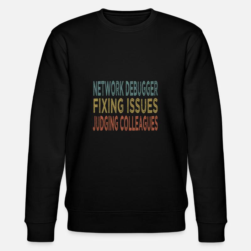 Network Engineer - Stanley/Stella CHANGER Unisex Organic Sweatshirt - black