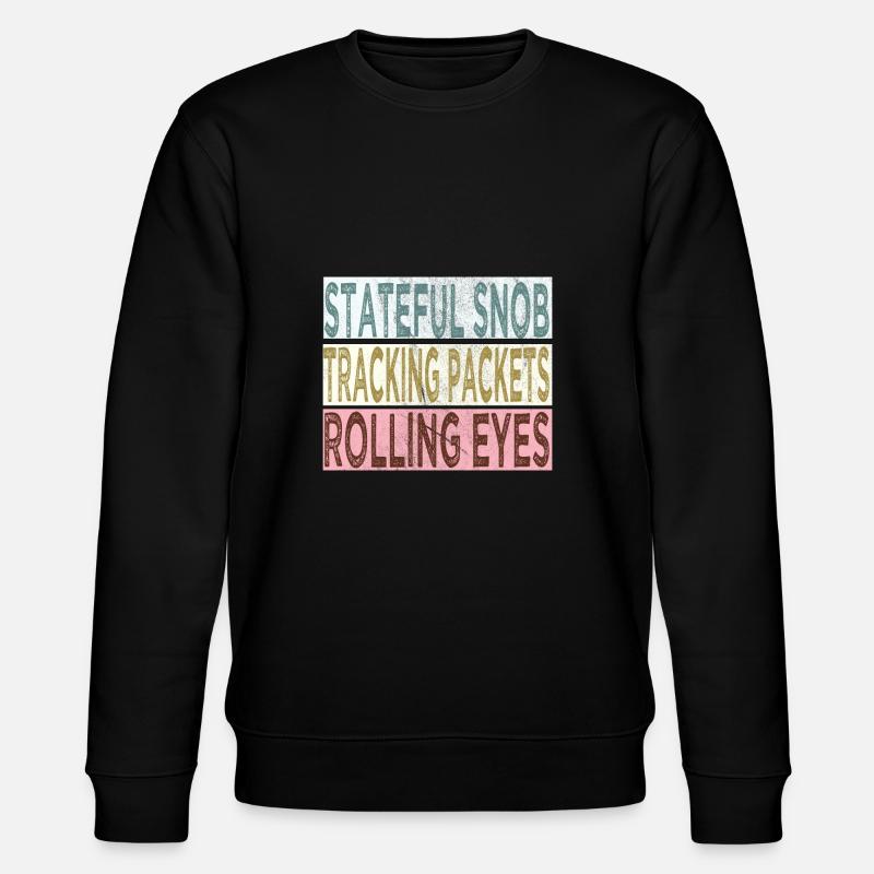Network Engineer - Stanley/Stella CHANGER Unisex Organic Sweatshirt - black