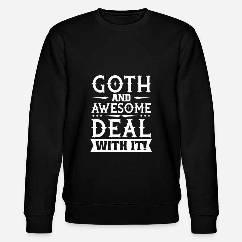Goth Emo - Stanley/Stella Unisex Bio-Sweatshirt CHANGER  - Schwarz