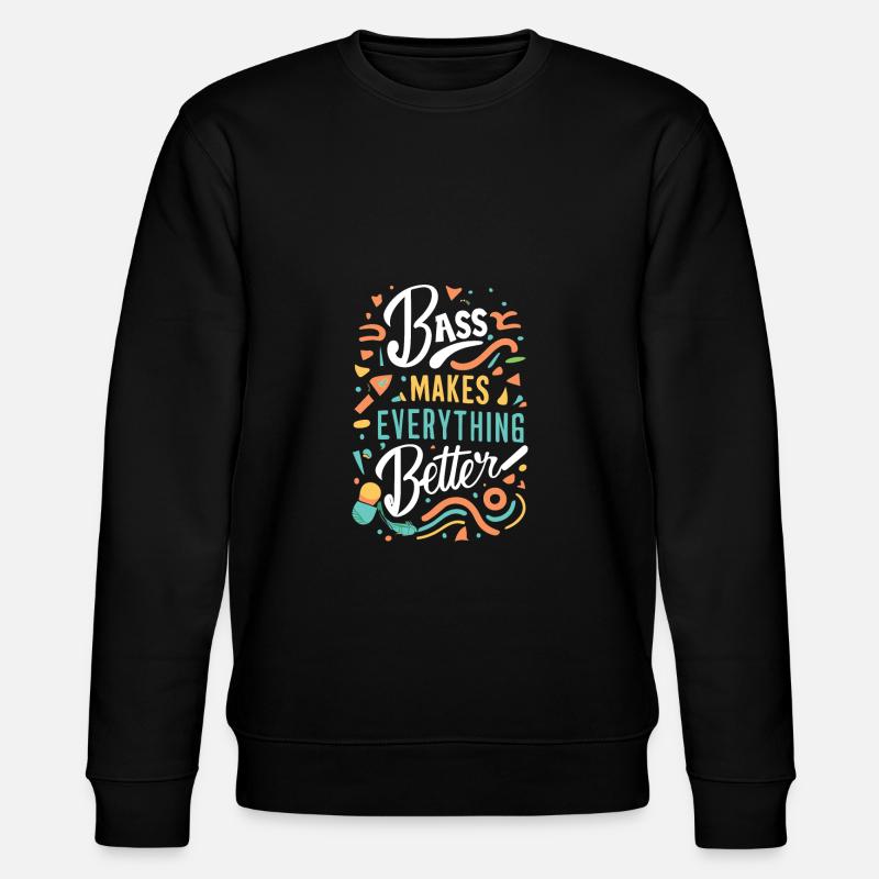 Festival - Stanley/Stella Unisex Bio-Sweatshirt CHANGER  - Schwarz