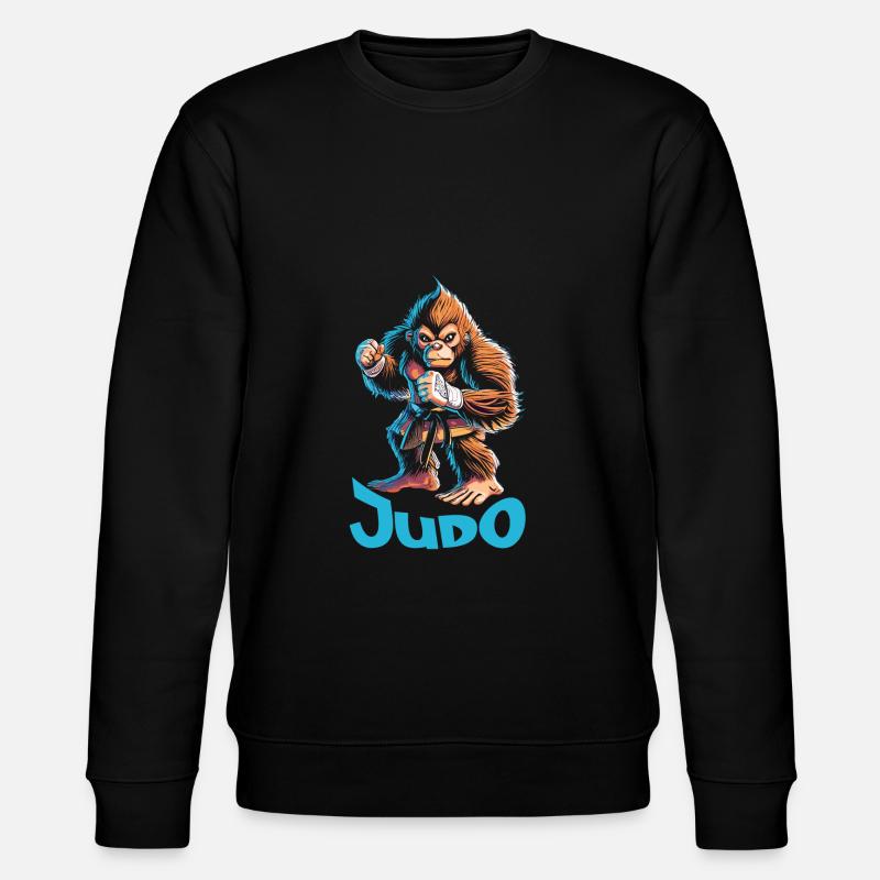 Judo - Stanley/Stella Unisex Bio-Sweatshirt CHANGER  - Schwarz