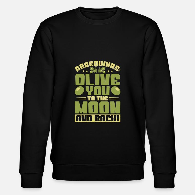 Spanisches Essen - Stanley/Stella Unisex Bio-Sweatshirt CHANGER - Schwarz