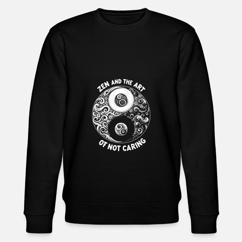 Philosophie - Stanley/Stella Unisex Bio-Sweatshirt CHANGER  - Schwarz