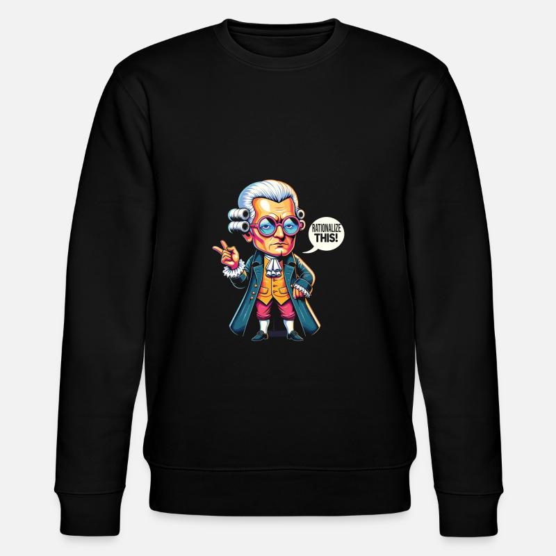Philosophie - Stanley/Stella Unisex Bio-Sweatshirt CHANGER  - Schwarz