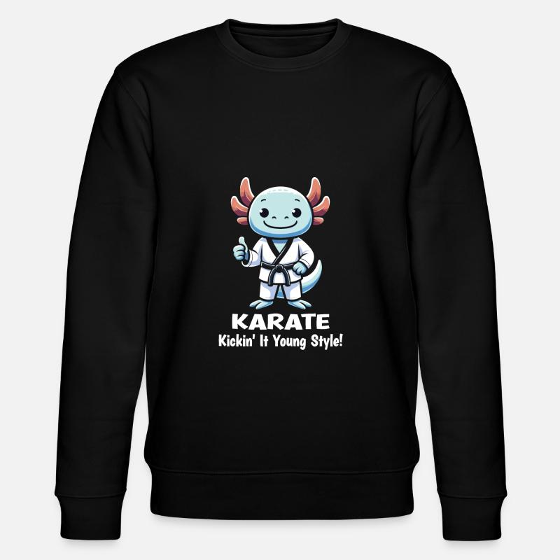 Karate - Stanley/Stella Unisex Bio-Sweatshirt CHANGER  - Schwarz
