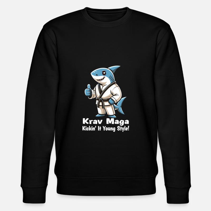 Krav Maga - Stanley/Stella Unisex Bio-Sweatshirt CHANGER  - Schwarz