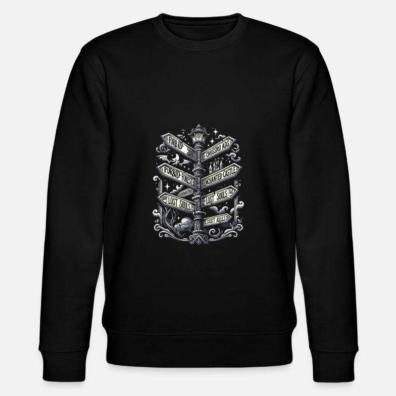 Gothic - Stanley/Stella Unisex Bio-Sweatshirt CHANGER  - Schwarz