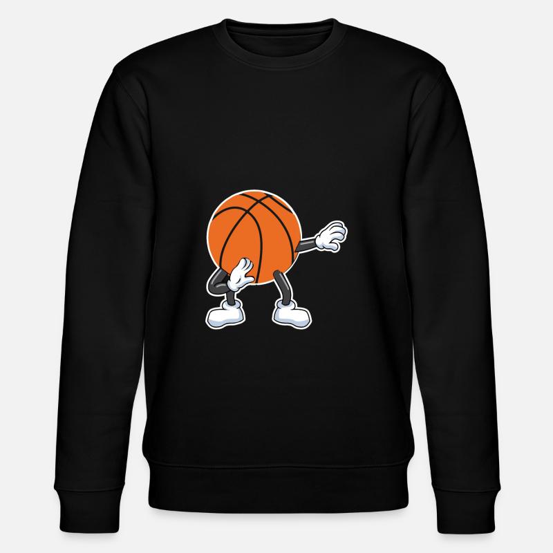 Basketball Kerl - Stanley/Stella Unisex Bio-Sweatshirt CHANGER  - Schwarz