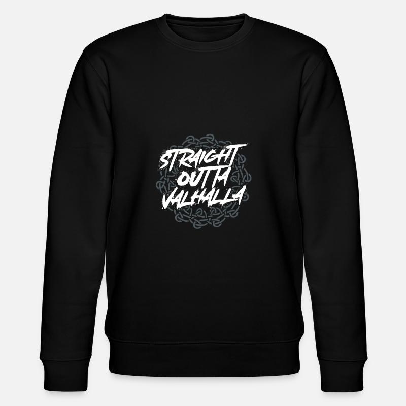 Directly from Valhalla - Stanley/Stella CHANGER Unisex Organic Sweatshirt - black