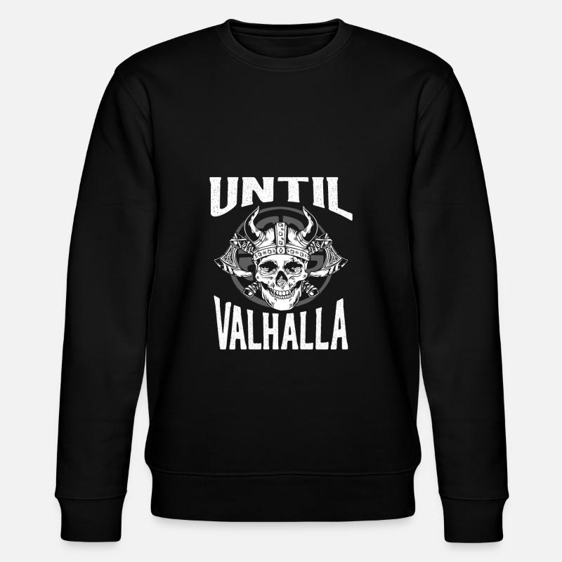 Vers Valhalla Skull - Sweat bio CHANGER Stanley/Stella Unisexe - noir