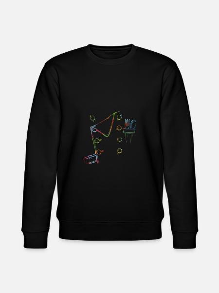 Cool baker outfit - Stanley/Stella CHANGER Unisex Organic Sweatshirt - black