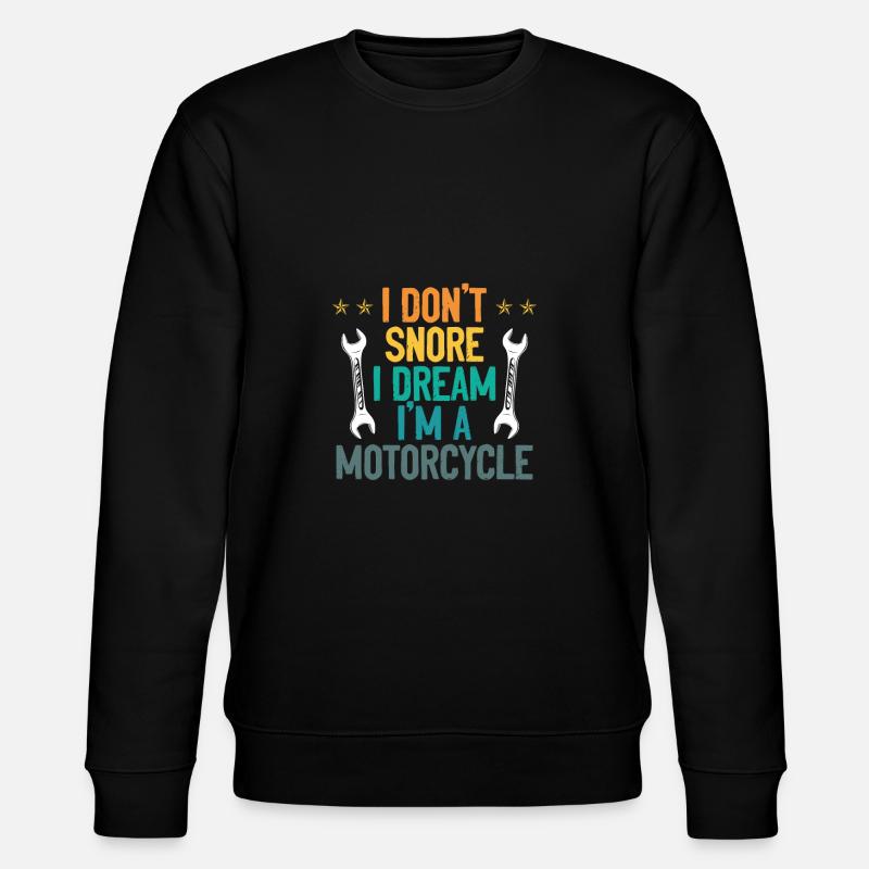 Je suis une moto - Sweat bio CHANGER Stanley/Stella Unisexe - noir