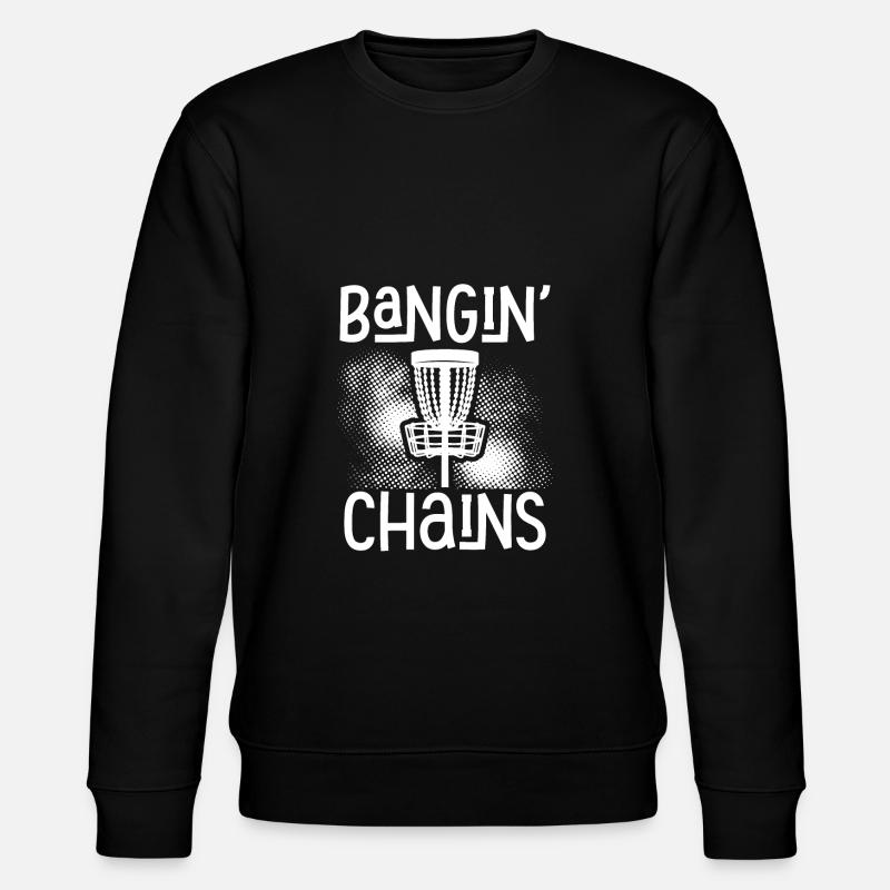 Bangin Chains Catch Basket - Stanley/Stella CHANGER Unisex Organic Sweatshirt - black
