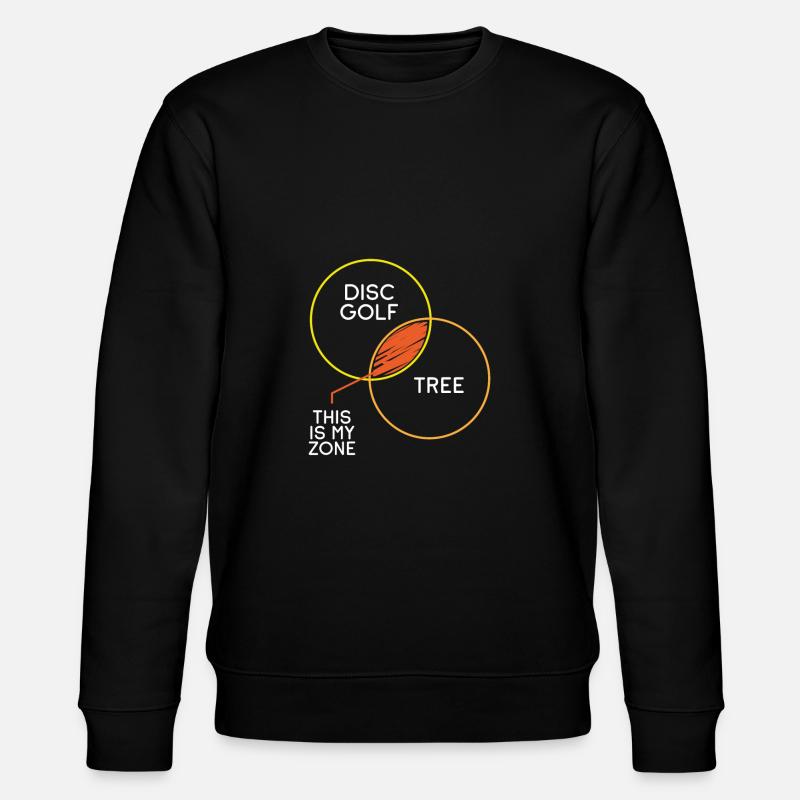 Disc Golf et Tree Zone - Sweat bio CHANGER Stanley/Stella Unisexe - noir