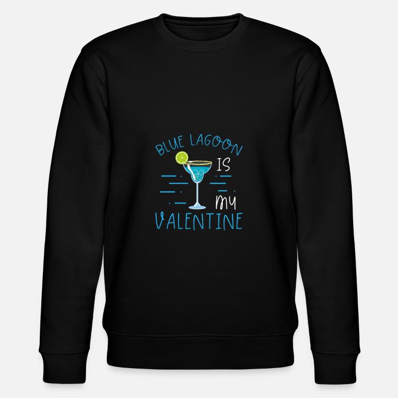 Blue Lagoon est ma Saint-Valentin - Sweat bio CHANGER Stanley/Stella Unisexe - noir
