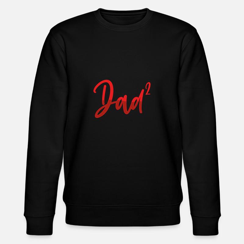 Papa High Two - Stanley/Stella CHANGER Unisex Organic Sweatshirt - black