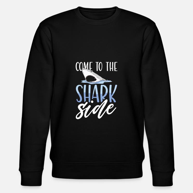 Come to shark side - Stanley/Stella CHANGER Unisex Organic Sweatshirt - black