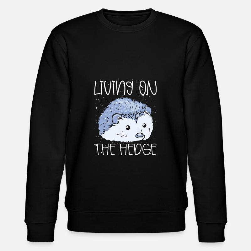 Life On The Hedgehogs - Stanley/Stella CHANGER Unisex Organic Sweatshirt - black