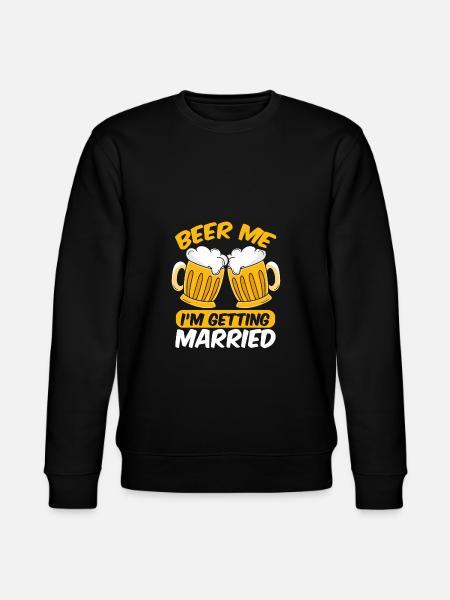 I will get married - Stanley/Stella CHANGER Unisex Organic Sweatshirt - black