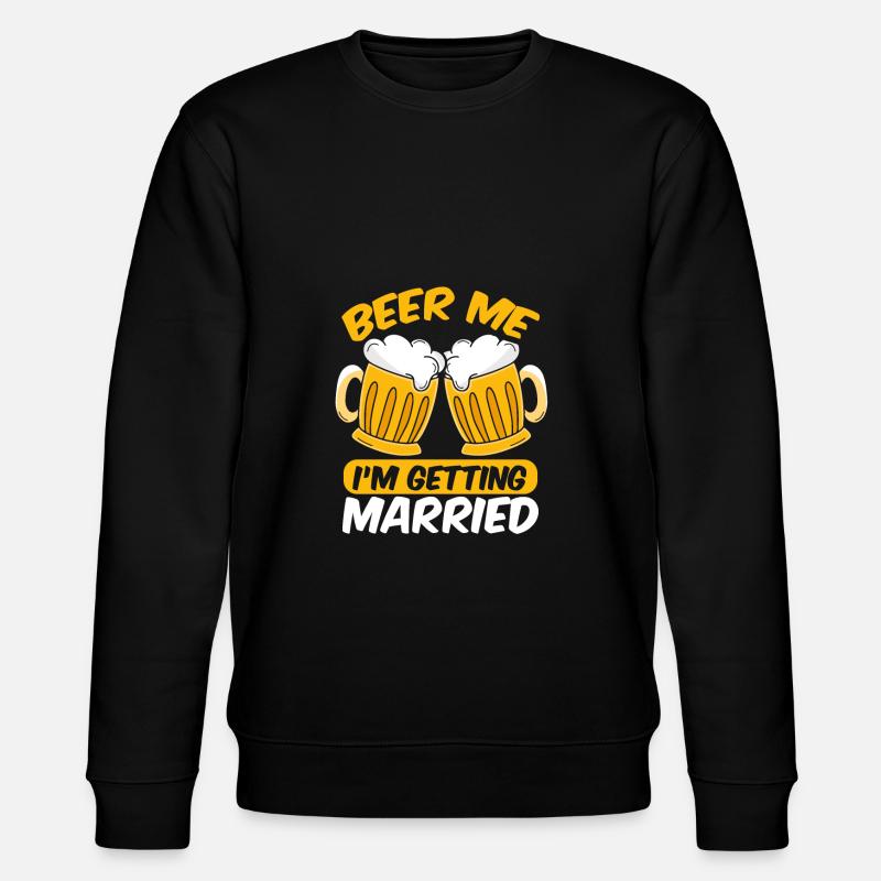Je vais me marier - Sweat bio CHANGER Stanley/Stella Unisexe - noir