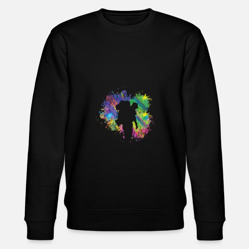 Randonnée en été - Sweat bio CHANGER Stanley/Stella Unisexe - noir