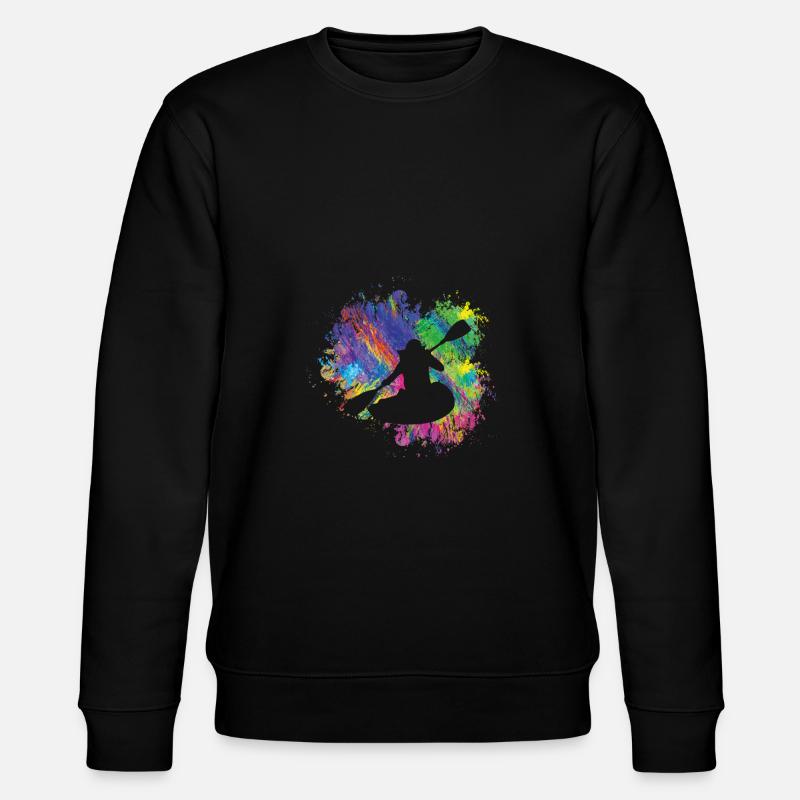 Canoë en été - Sweat bio CHANGER Stanley/Stella Unisexe - noir