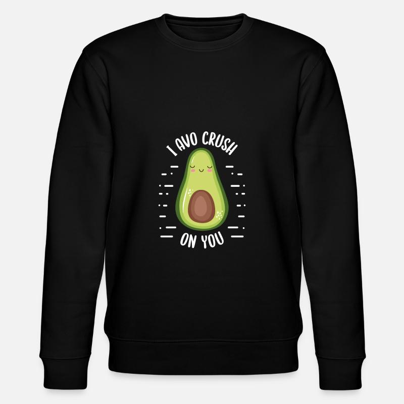 Ich bin verknallt - Stanley/Stella Unisex Bio-Sweatshirt CHANGER - Schwarz