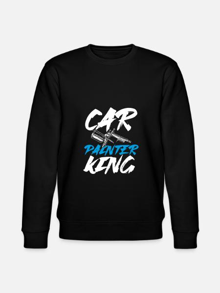 Car Painter King - Stanley/Stella CHANGER Unisex Organic Sweatshirt - black