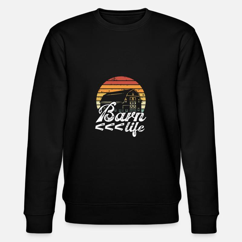 Vie de grange Rétro - Sweat bio CHANGER Stanley/Stella Unisexe - noir
