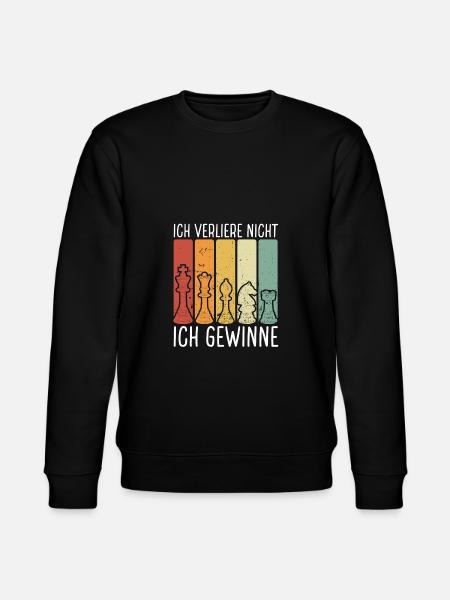 I don't lose I win - Stanley/Stella CHANGER Unisex Organic Sweatshirt - black