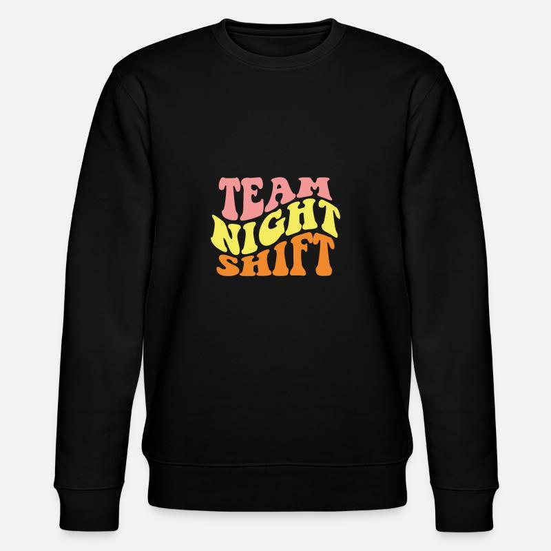 Équipe de nuit Bunt - Sweat bio CHANGER Stanley/Stella Unisexe - noir