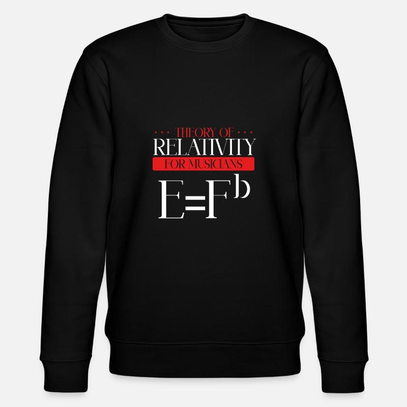 Relativity for Musicians - Stanley/Stella CHANGER Unisex Organic Sweatshirt - black