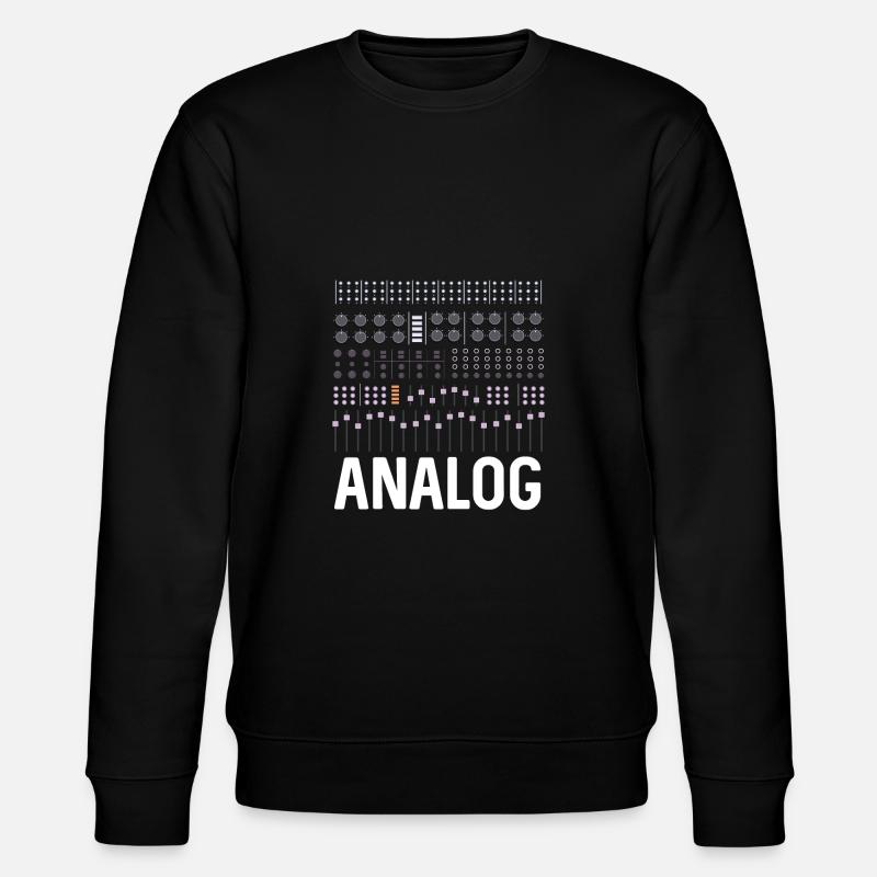 Synthétiseur analogique - Sweat bio CHANGER Stanley/Stella Unisexe - noir