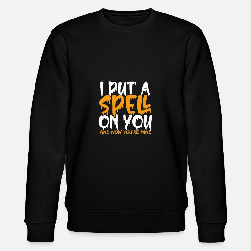 Cast a spell - Stanley/Stella CHANGER Unisex Organic Sweatshirt - black