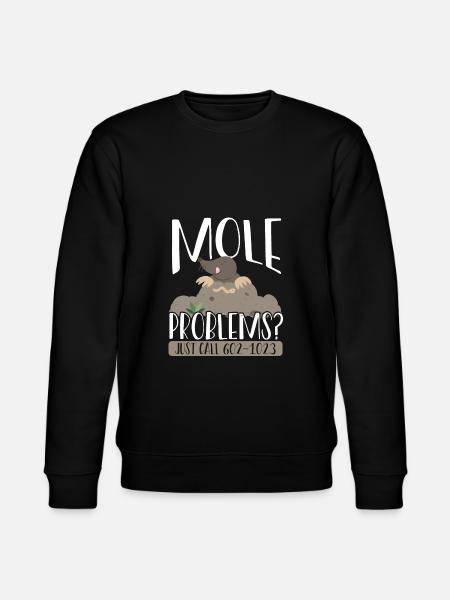 Mole Problems Just Call - Stanley/Stella CHANGER Unisex Organic Sweatshirt - black