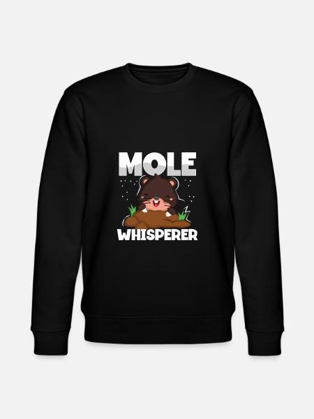Mole Whisperer - Stanley/Stella CHANGER Unisex Organic Sweatshirt - black
