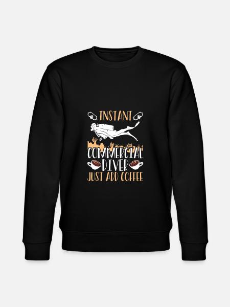 Diver ajoute simplement du café - Sweat bio CHANGER Stanley/Stella Unisexe - noir