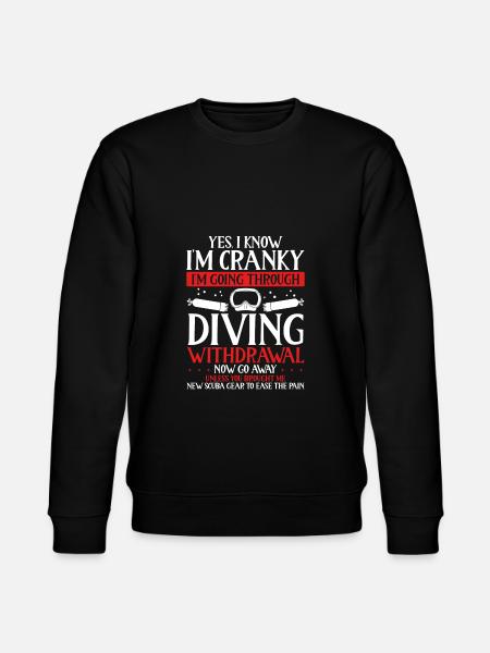 Yes, I know, I'm moody - Stanley/Stella CHANGER Unisex Organic Sweatshirt - black