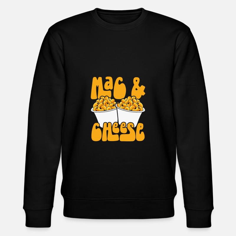Mac et fromage dans l’emballage - Sweat bio CHANGER Stanley/Stella Unisexe - noir